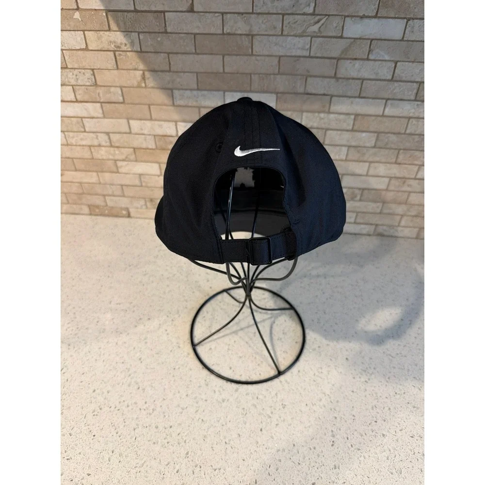 Nike Walt Disney World Castle Embroidered Black Baseball Cap Adjustable Hat
